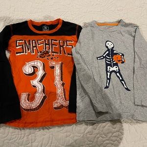 Boys Halloween shirt set